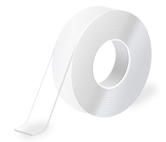 Double Side 3 Meter Self Adhesive Reusable Washable Strong Sticky Tape - Zoom Image 1