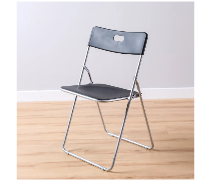 Danube Home Dormer Metal Folding Chair - Black - Zoom Image 2