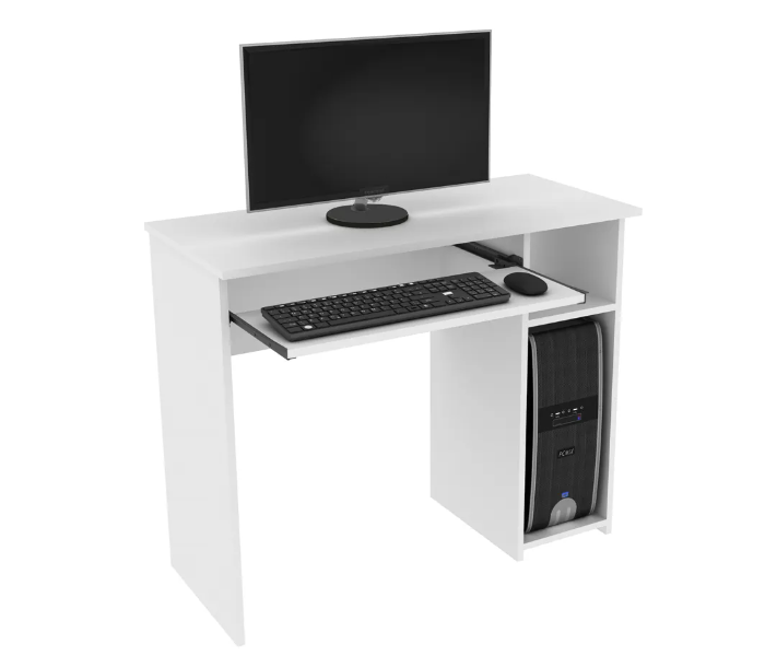 Danube Home Amity Office Table - White - Zoom Image 4