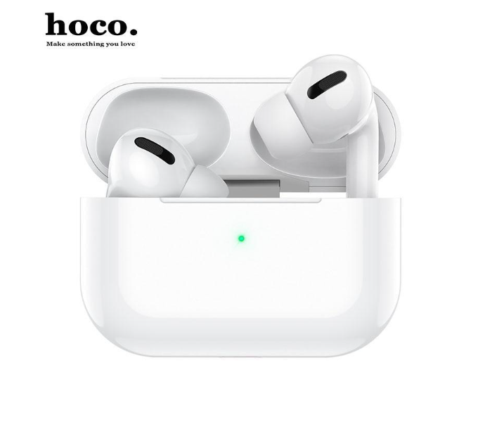 Hoco EW04 Plus Wireless Earphone with Charging Case - White - Zoom Image 1