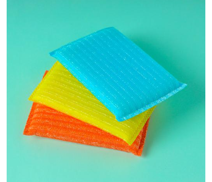 Royalford RF10632 3 Piece Mesh Cleaning Sponge - Zoom Image 4