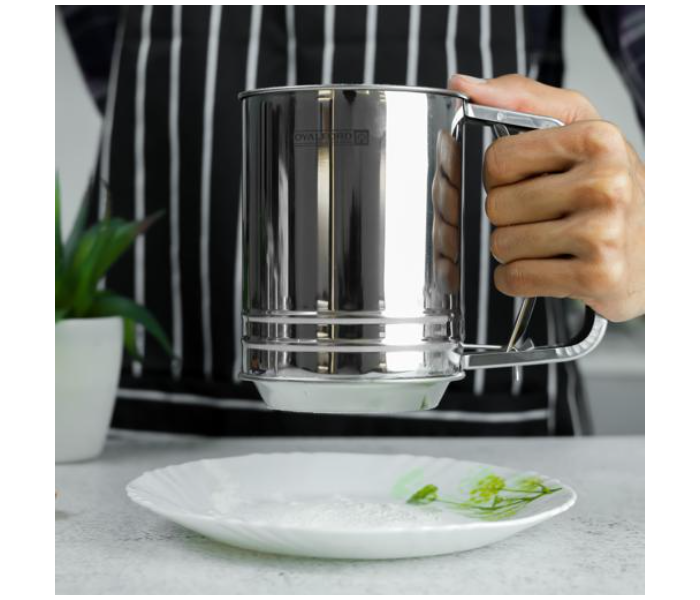 Royalford RF10777 Stainless Steel Flour Sifter - Silver - Zoom Image 4