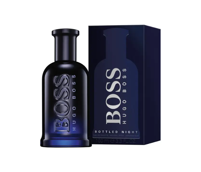 Hugo Boss 100ml Bottled Night Eau De Toilette Perfume for Men - Zoom Image 1