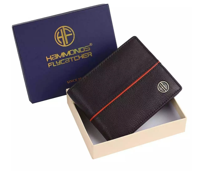 Hammonds Flycather HF579BNL Genuine Leather Wallet For Men - Brown - Zoom Image 1