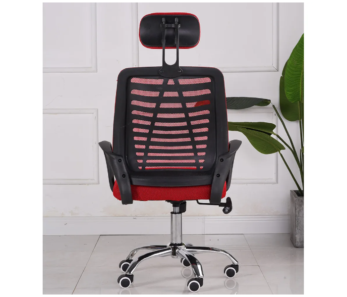 Danube Home Marvel High Back Office Chair - Red - Zoom Image 2