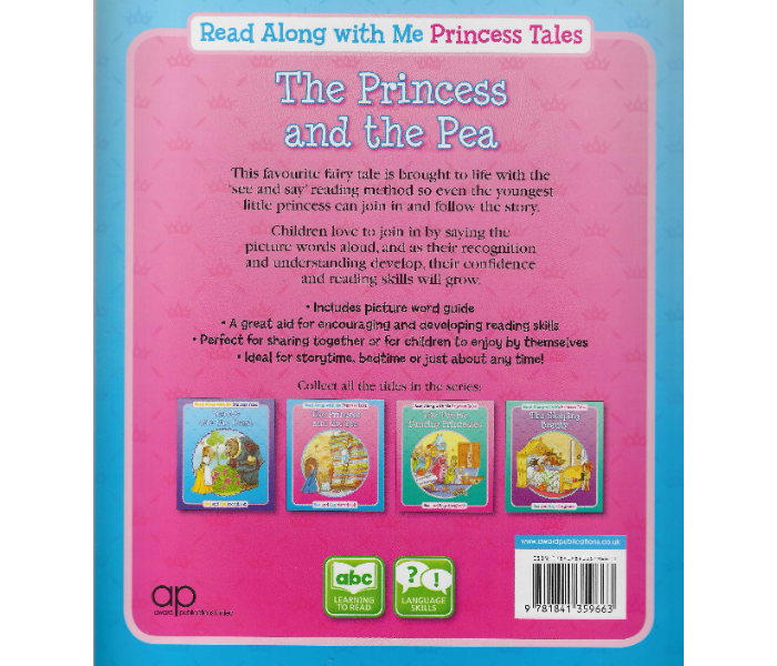 Award Publications Read Along With Me Princess Tales The Princess And The Pea Book For Children - Zoom Image 2