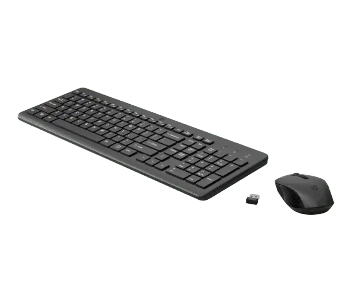 HP 2V9E6AA 330 Wireless Mouse and Keyboard Combo - Black - Zoom Image 2