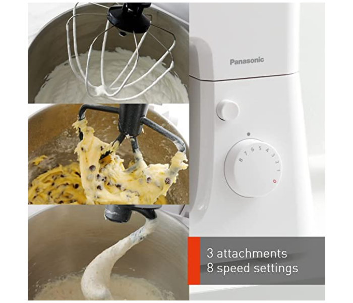 Panasonic MK CM 300 Kitchen Machine Stand Mixer - White - Zoom Image 4