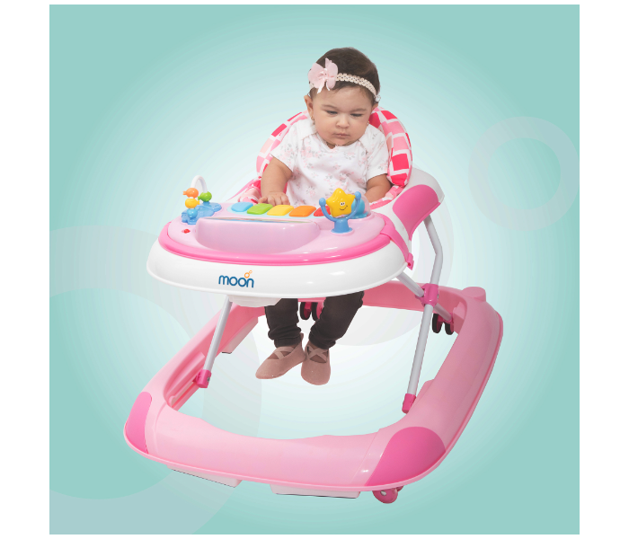 Moon MNBGWPK02 Muv Walker for Babies - Pink - Zoom Image 3