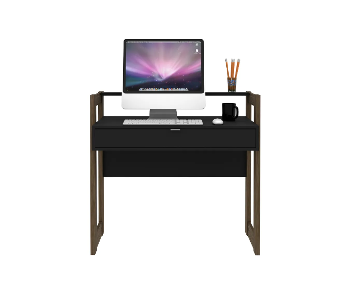 Danube Home Caldera Office Table - Black - Zoom Image 5