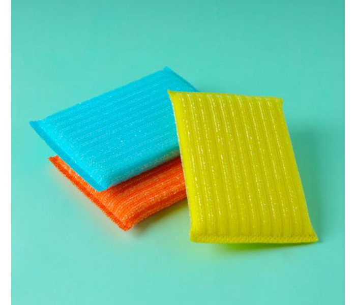 Royalford RF10632 3 Piece Mesh Cleaning Sponge - Zoom Image 3