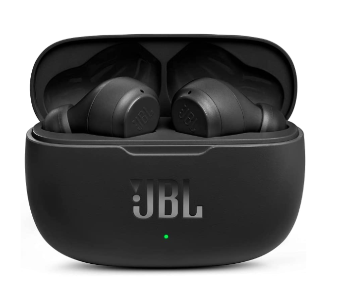 JBL Wave 200TWS Wireless Bluetooth in-ear Noise Cancelling Headphones - Black - Zoom Image 4