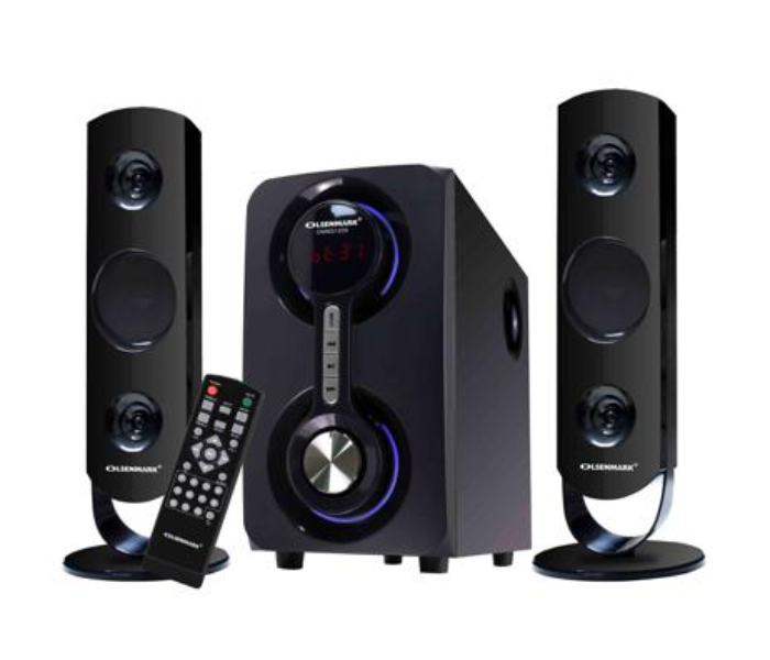 Olsenmark OMMS1188 2.0 Channel Multimedia Speaker with Remote Control - Zoom Image