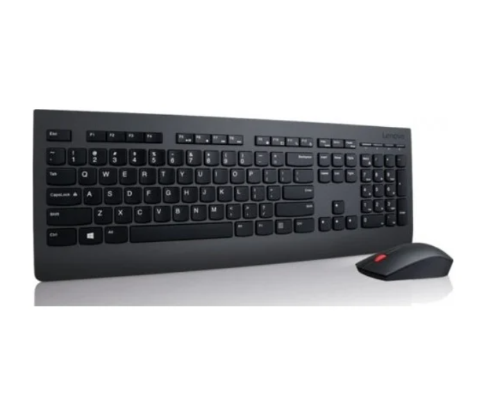 Lenovo 4X30H56797 Wireless Keyboard and Mouse - Black - Zoom Image 2