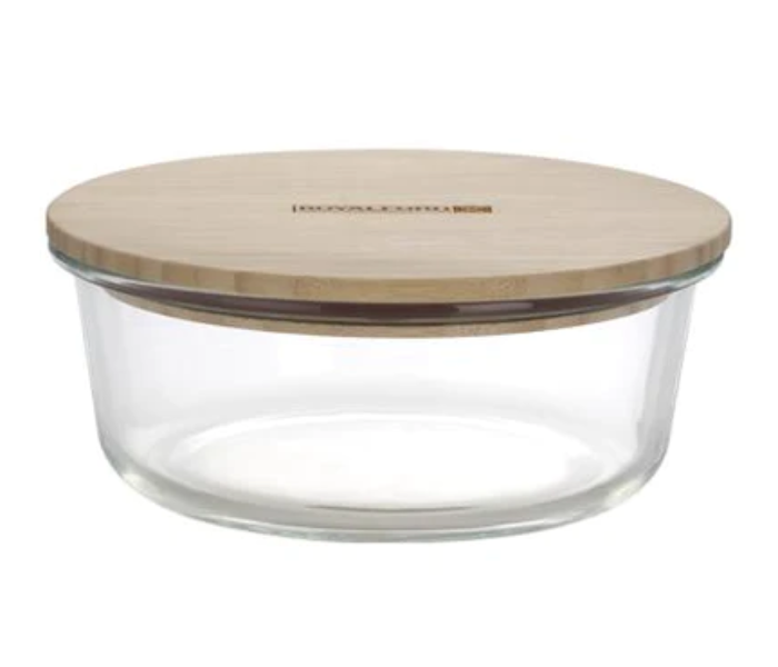 Royalford RF10324 650ml Ecodine Round Glass Container - Zoom Image 1