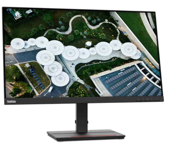 Lenovo 62AEKAR2UK ThinkVision S24e-20 23.8 Inch Monitor - Black - Zoom Image 1