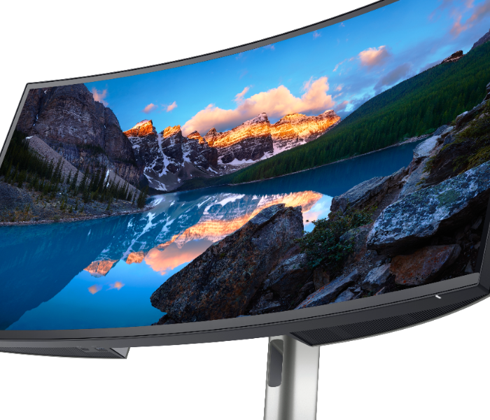 DELL U3421WE 34 Inch LED Curved Ultra Sharp USB-C Hub Monitor - Silver - Zoom Image 3