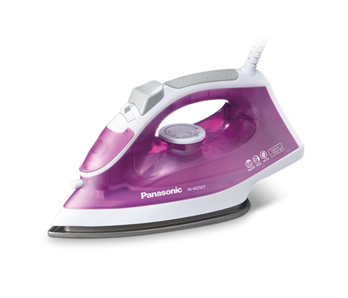 Panasonic NI M 250 1550 Watts Steam Iron - Purple - Zoom Image