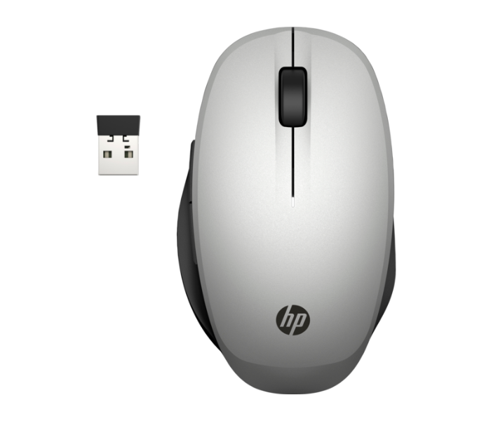 HP Dual Mode Mouse 6CR72AA Silver - Zoom Image 4