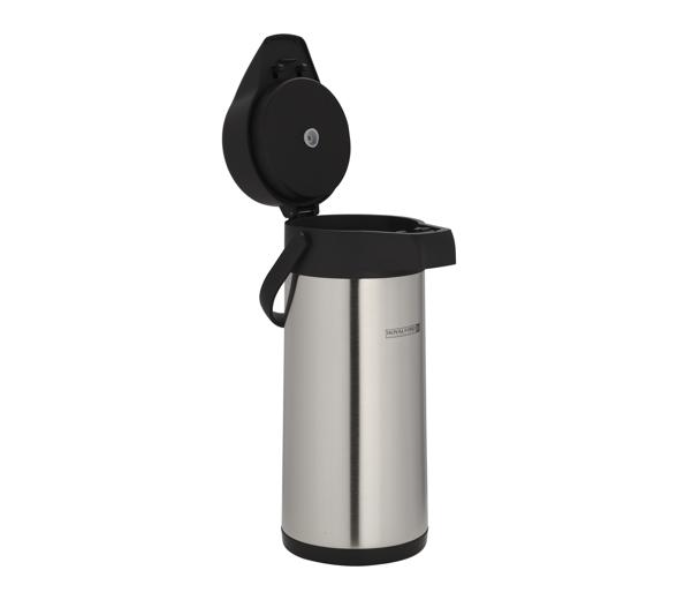 Royalford RF10531 3 Litre Stainless Steel Airpot Vacuum Flask - Silver and Black - Zoom Image 4