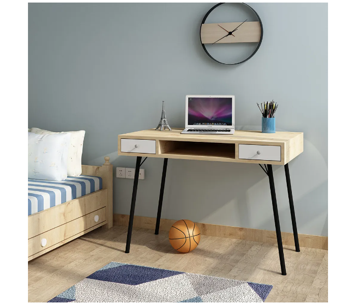 Danube Home Pieta Office Desk - Ash White - Zoom Image 2