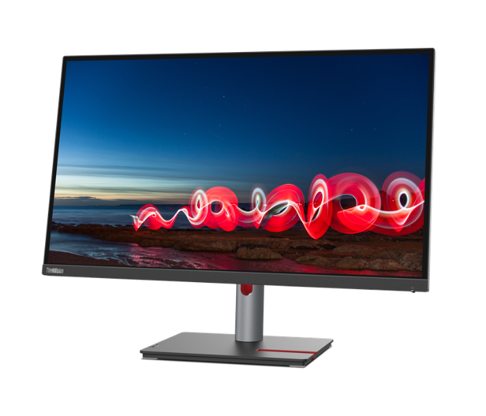 Lenovo 63A4MAT1UK ThinkVision T27i-30 27 Inch Monitor - Black - Zoom Image 2