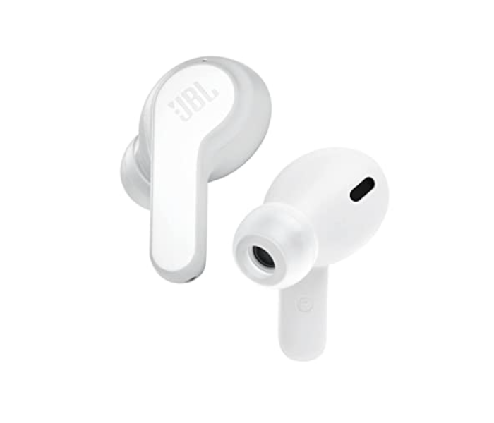 JBL Wave 200TWS Wireless Bluetooth in-ear Noise Cancelling Headphones - White - Zoom Image 1