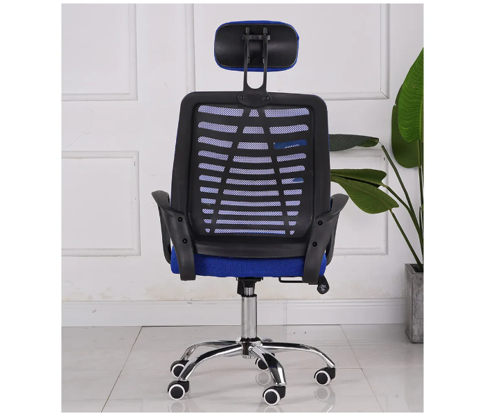 Danube Home Marvel High Back Office Chair - Blue - Zoom Image 2