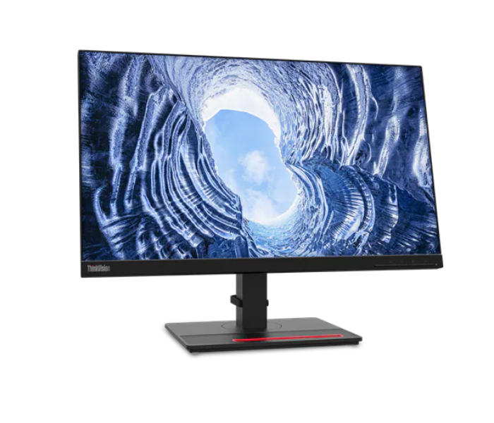 Lenovo 61F0GAT1UK ThinkVision T24h-20 23.8 Inch Monitor - Black - Zoom Image 1