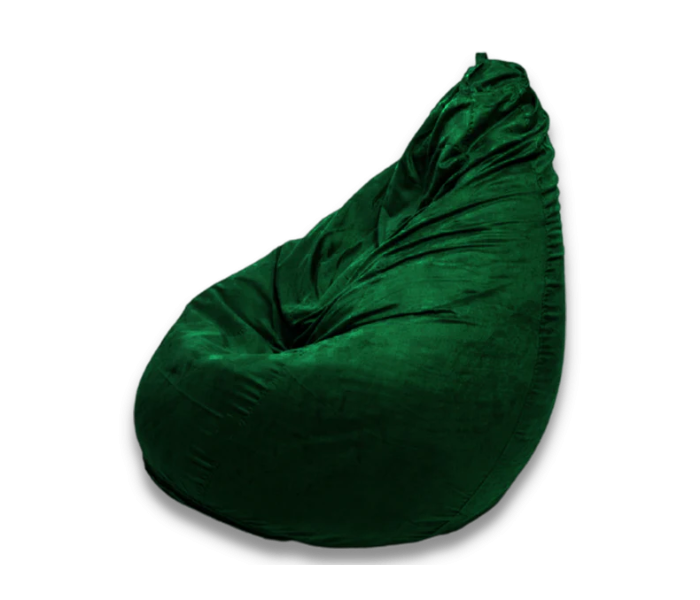 Watiaa Large Suede Bean Bag - Green - Zoom Image