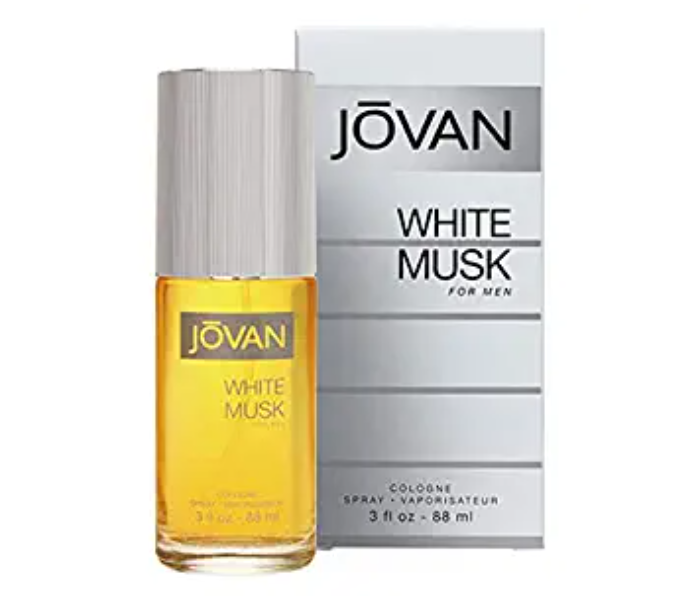 Jovan 88ml White Musk Eau De Cologne Perfume For Men - Zoom Image 1