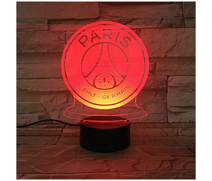 Watiaa 3D Paris Saint Germain Colors Visualizer Lamp - Zoom Image 4