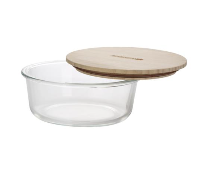 Royalford RF10326 1300ml Ecodine Round Glass Container - Zoom Image 4