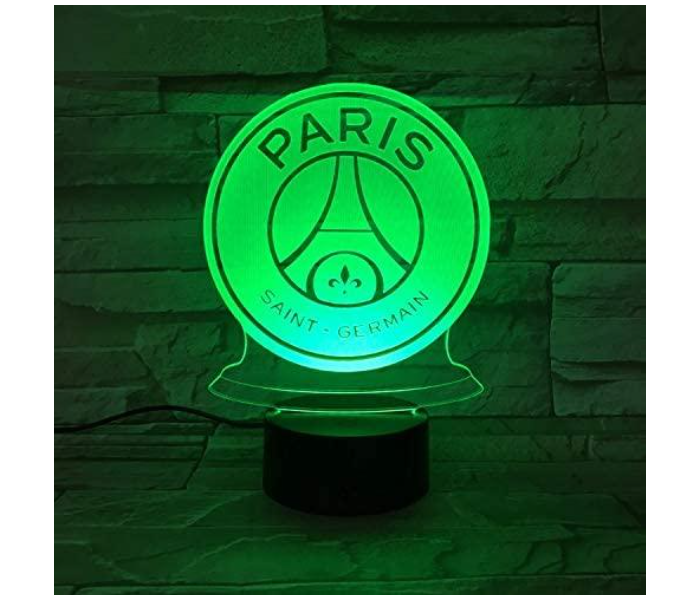 Watiaa 3D Paris Saint Germain Colors Visualizer Lamp - Zoom Image 2