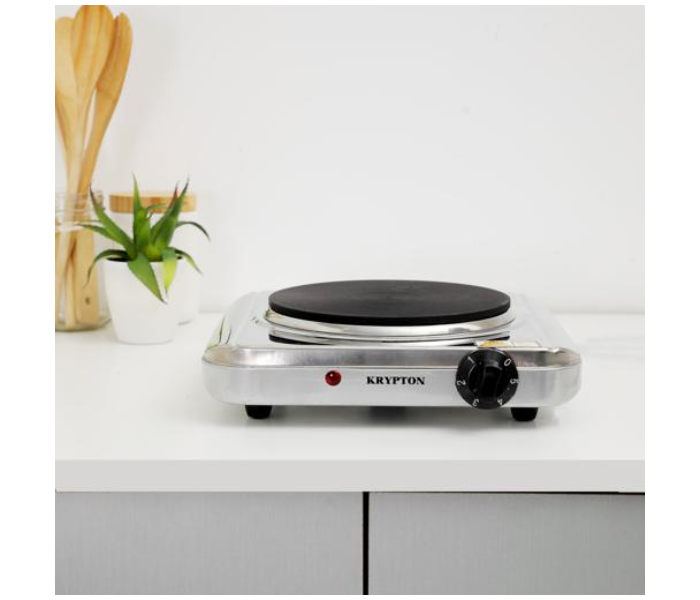 Krypton KNHP6289 Stainless Steel Single Hot Plate - Silver and Black - Zoom Image 4