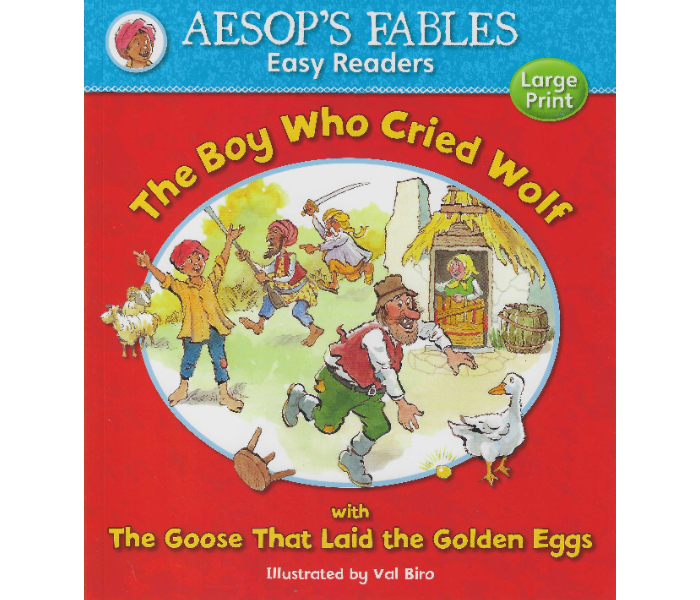 Award Publications Aesops Fables Boy Who Cried Wolf Book For Children - Zoom Image 1