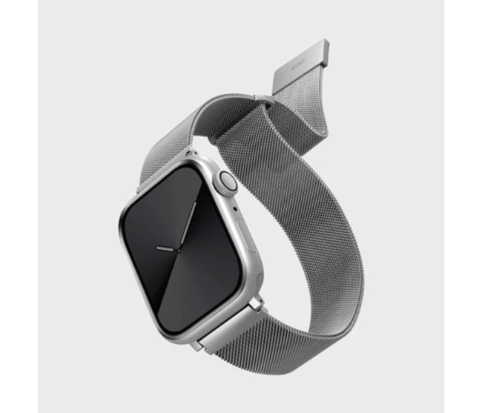 Uniq Dante Apple Watch Series 4 Mesh 40mm Steel Strap - Silver - Zoom Image