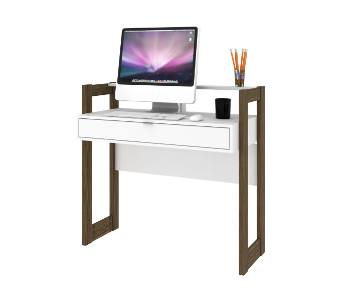 Danube Home Caldera Office Table - White - Zoom Image 3