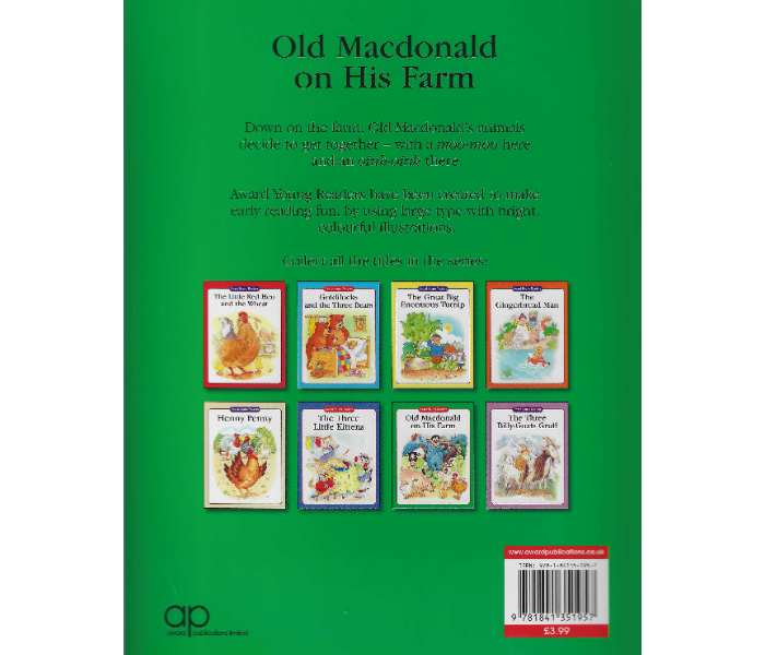 Award Publications Young Readers Old Mcdonald On His Farm Book For Children - Zoom Image 2