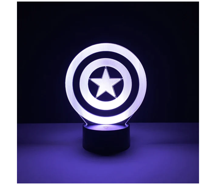 Watiaa Captain America Shield 3D Light - Zoom Image 4