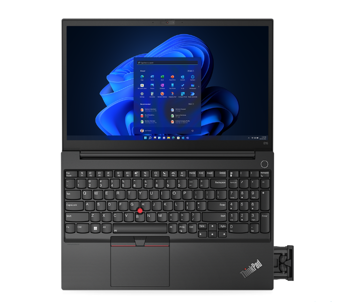 Lenovo 21E600ATGR ThinkPad E15 Gen4 15.6 Inch FHD Intel Core i5-1235U Processor 8GB DDR4 RAM 512GB SSD 2GB NVIDIA GeForce MX550 GDDR6 DOS with Bag - Black - Zoom Image 5