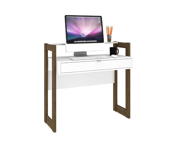 Danube Home Caldera Office Table - White - Zoom Image 5