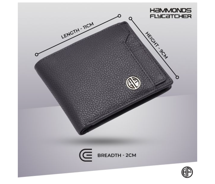 Hammonds Flycather HF577BLL Genuine Leather Wallet For Men - Black - Zoom Image 4