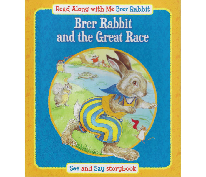 Award Publications Read Along With Me Brer Rabbit And The Great Race Book For Children - Zoom Image 1