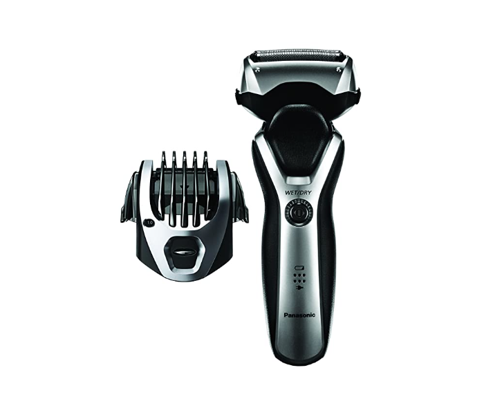 Panasonic ES RT 47 Wet and Dry Electric Razor for Men - Black and Silver - Zoom Image 1