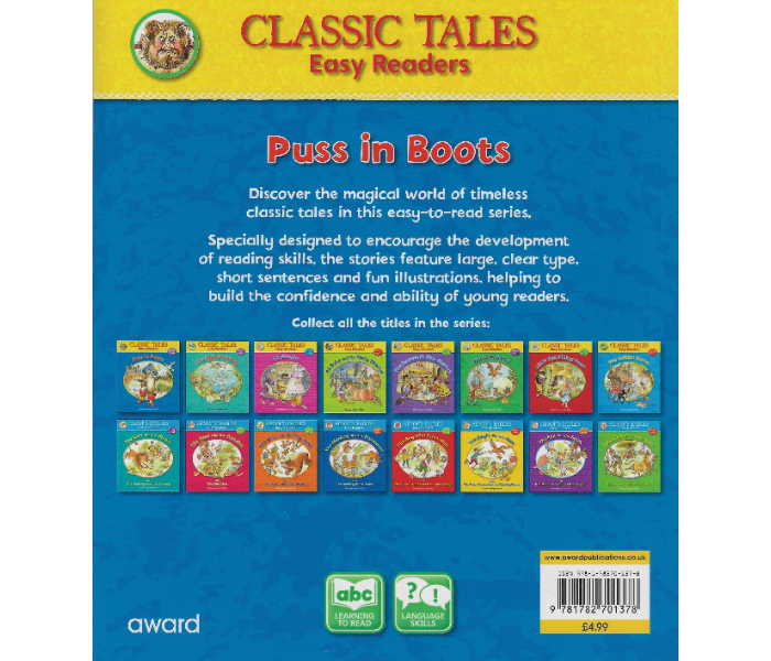 Award Publications Classic Tales Puss In Boots Book For Children - Zoom Image 2