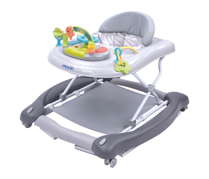 Moon MNNWKMT10 4 In 1 Cruise Walker for Babies - Grey - Zoom Image 1