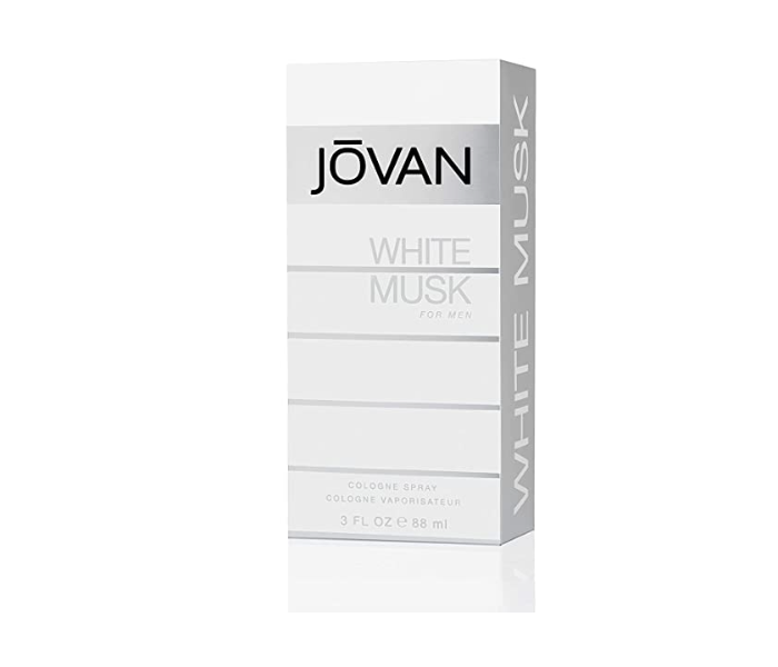 Jovan 88ml White Musk Eau De Cologne Perfume For Men - Zoom Image 2