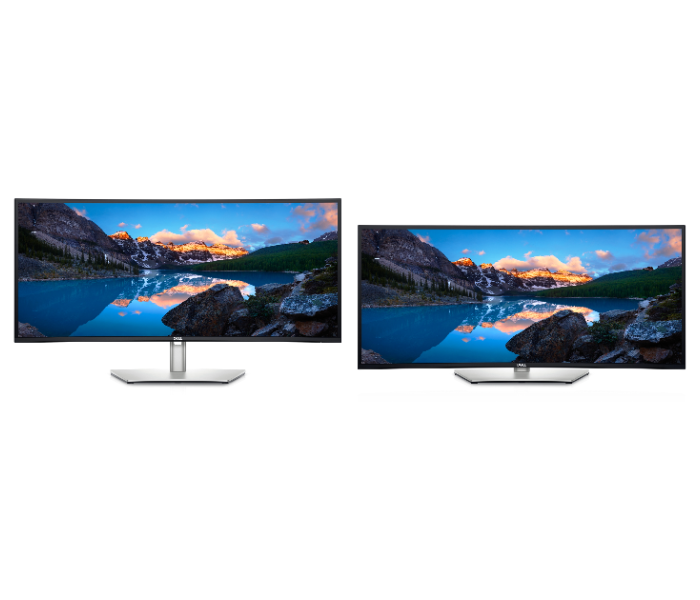 DELL U3421WE 34 Inch LED Curved Ultra Sharp USB-C Hub Monitor - Silver - Zoom Image 5