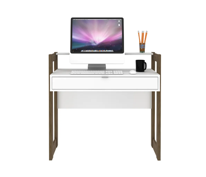 Danube Home Caldera Office Table - White - Zoom Image 4